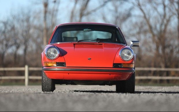1973 Tangerine Porsche 911 Coupe
