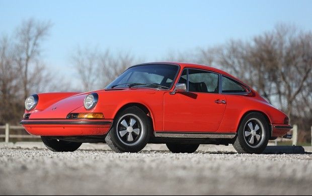 1973 Tangerine Porsche 911 Coupe