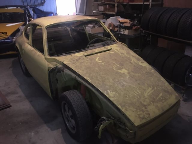1973 Yellow Porsche 911