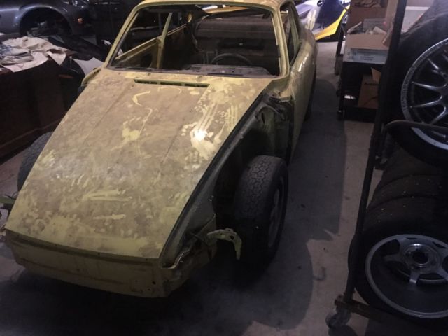 1973 Yellow Porsche 911