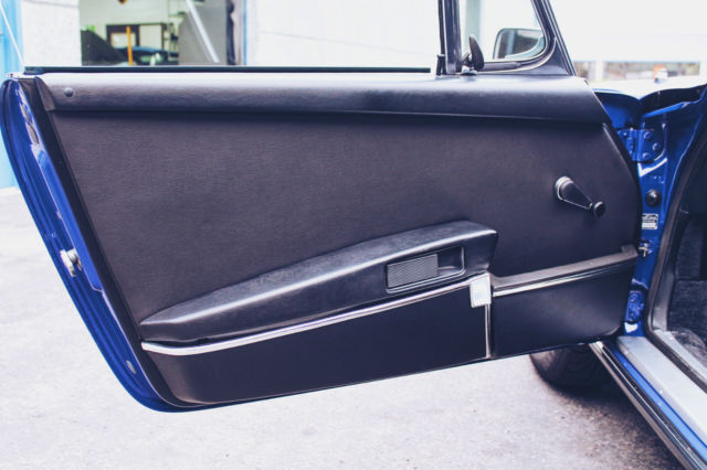 1973 Blue Porsche 911 Convertible