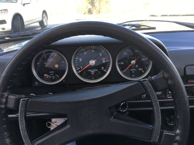 1973 Blue Porsche 914 Targa