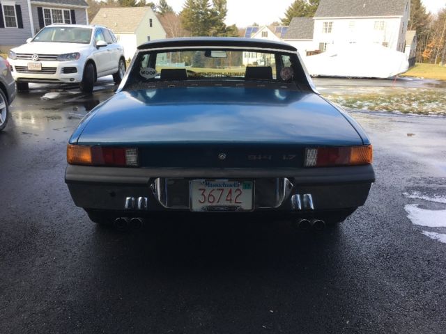1973 Blue Porsche 914 Targa