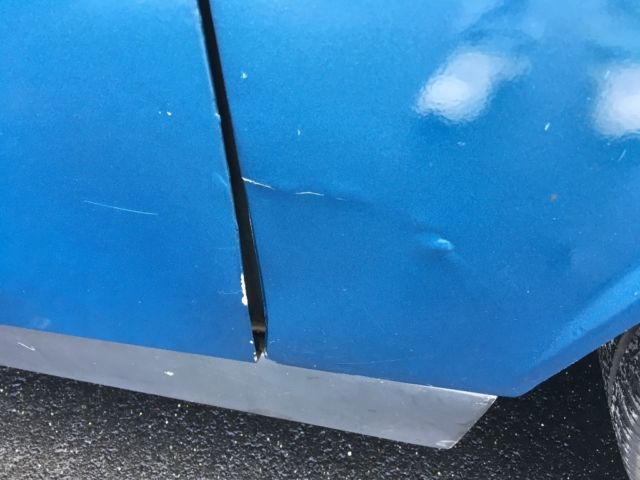 1973 Blue Porsche 914 Targa