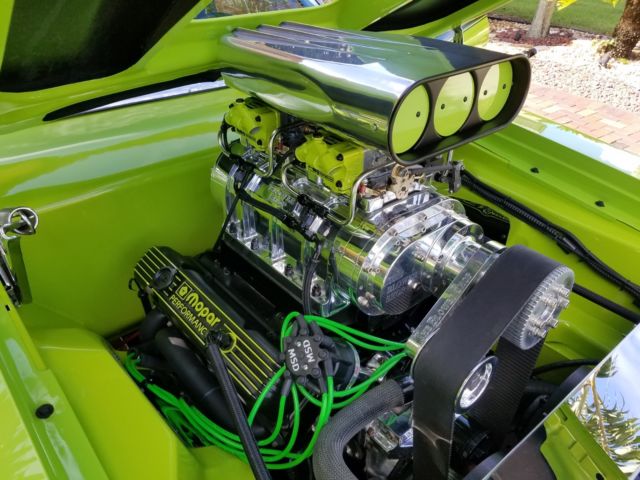 1973 Sublime Green Plymouth Road Runner Coupe