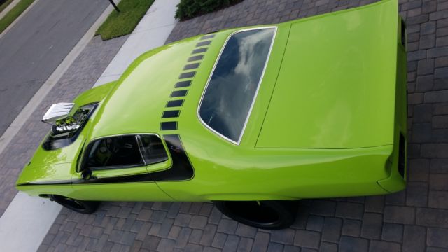 1973 Sublime Green Plymouth Road Runner Coupe