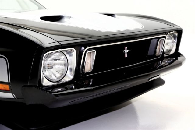 1973 Black Ford Mustang Convertible