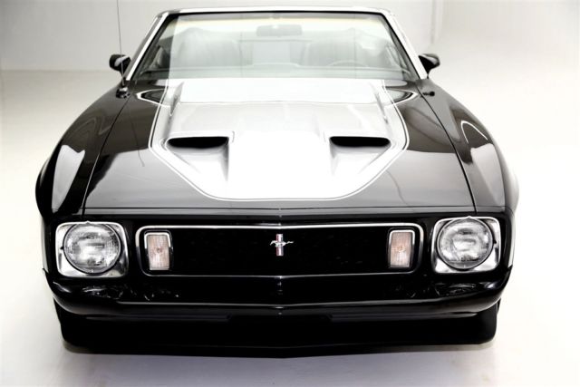 1973 Black Ford Mustang Convertible