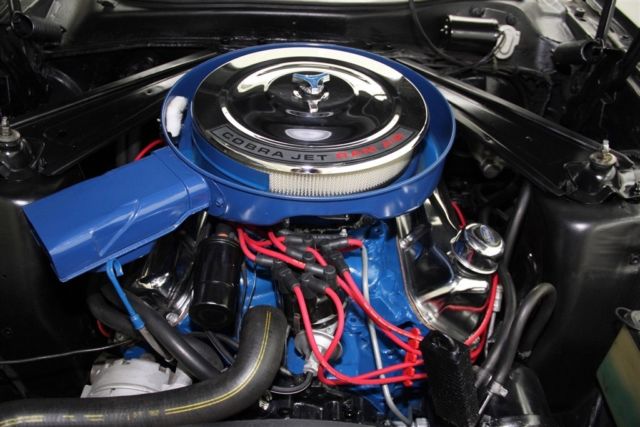 1973 Black Ford Mustang Convertible