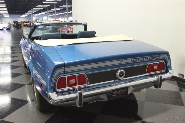 1973 Blue Ford Mustang