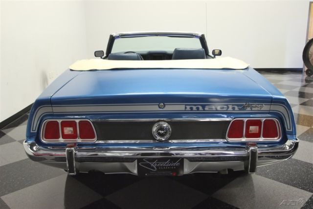1973 Blue Ford Mustang