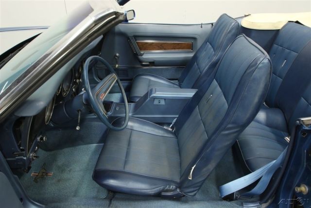 1973 Blue Ford Mustang