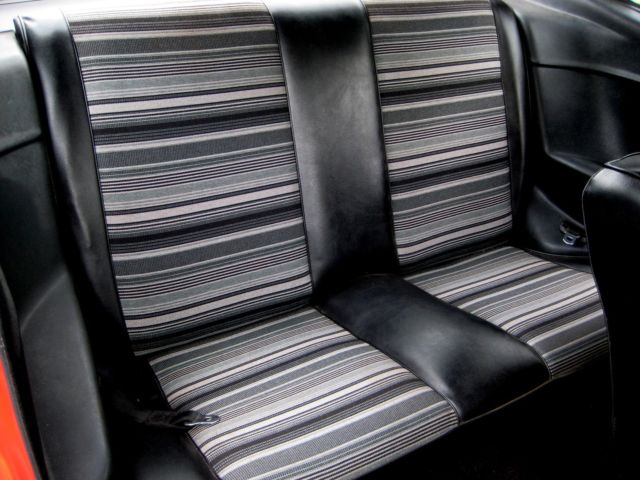 1973 Red Ford Maverick Coupe