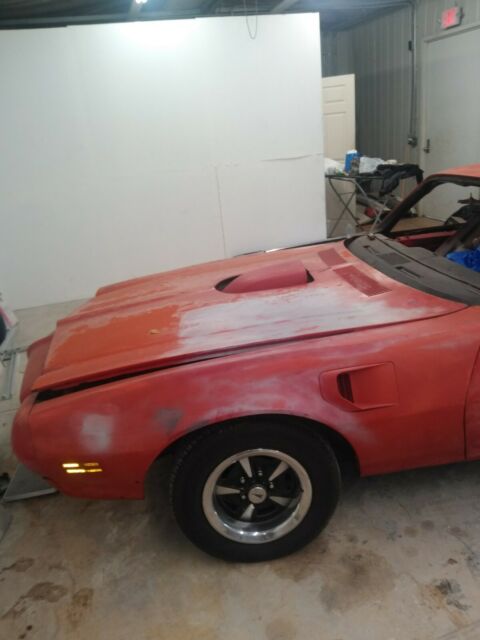 1973 Red Pontiac Trans Am Coupe