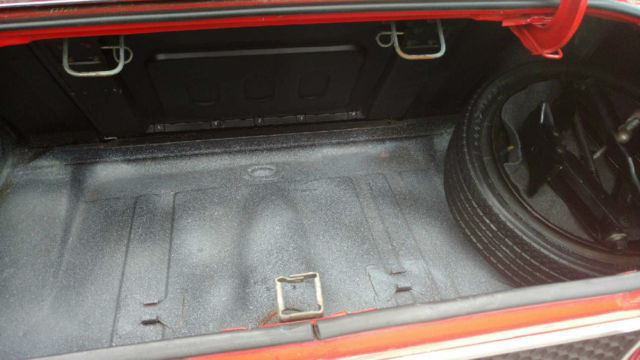 1973 Red and Black Ford Mustang Fastback