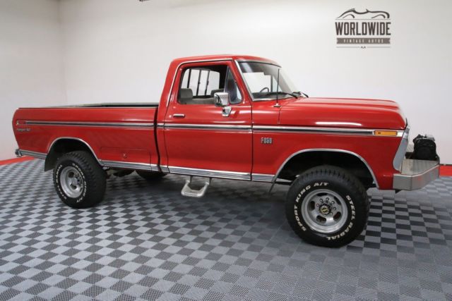 1973 Red Ford F-250