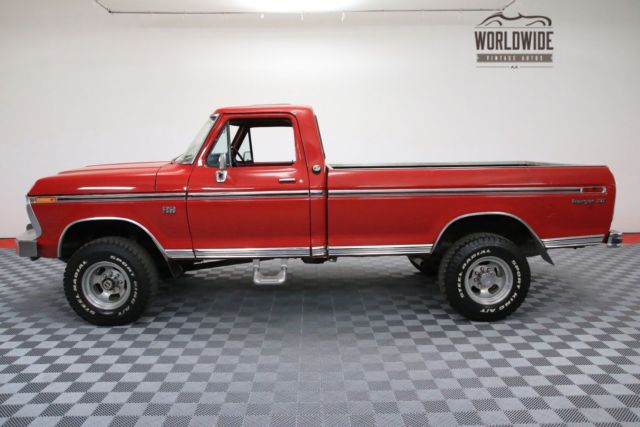 1973 Red Ford F-250