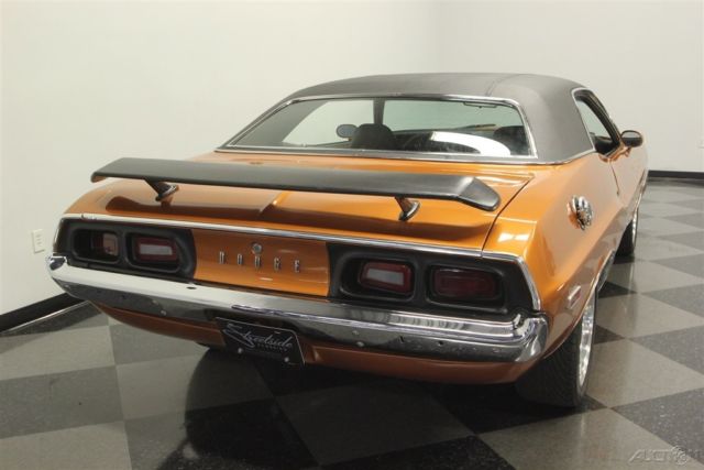 1973 Orange Dodge Challenger