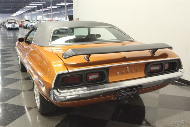 1973 Orange Dodge Challenger