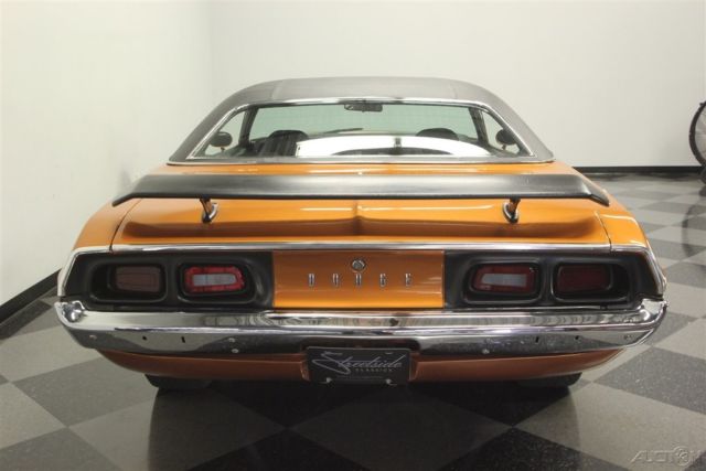 1973 Orange Dodge Challenger