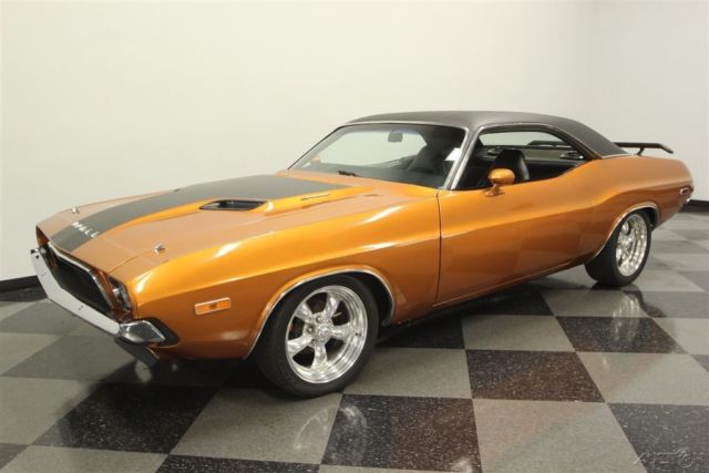 1973 Orange Dodge Challenger