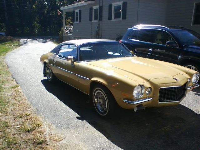 1973 Yellow Chevrolet Camaro Coupe