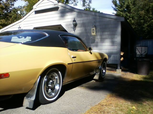 1973 Yellow Chevrolet Camaro Coupe