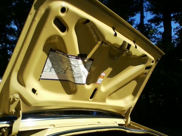 1973 Yellow Chevrolet Camaro Coupe