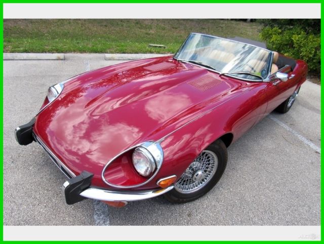 1973 Red Jaguar E-Type