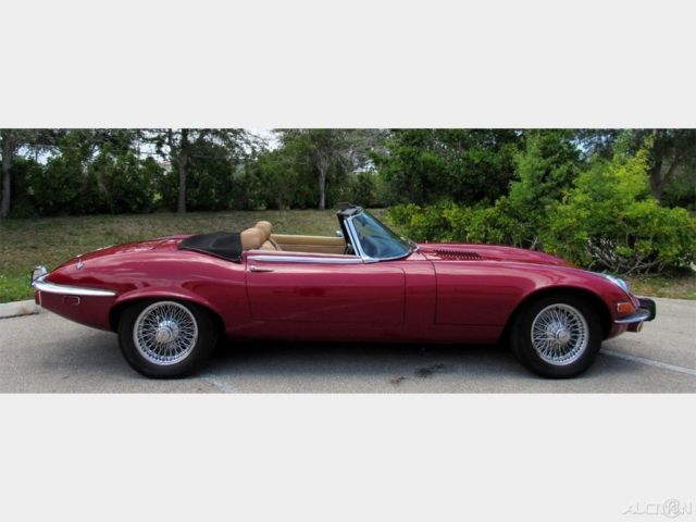 1973 Red Jaguar E-Type