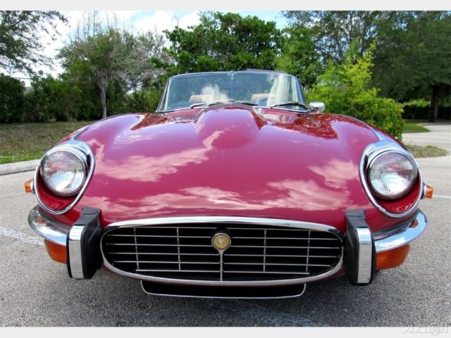 1973 Red Jaguar E-Type