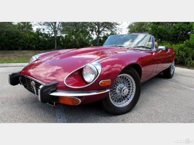 1973 Red Jaguar E-Type