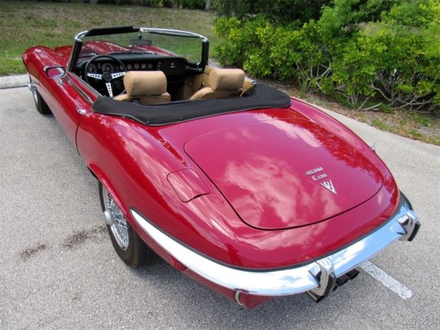 1973 Red Jaguar E-Type