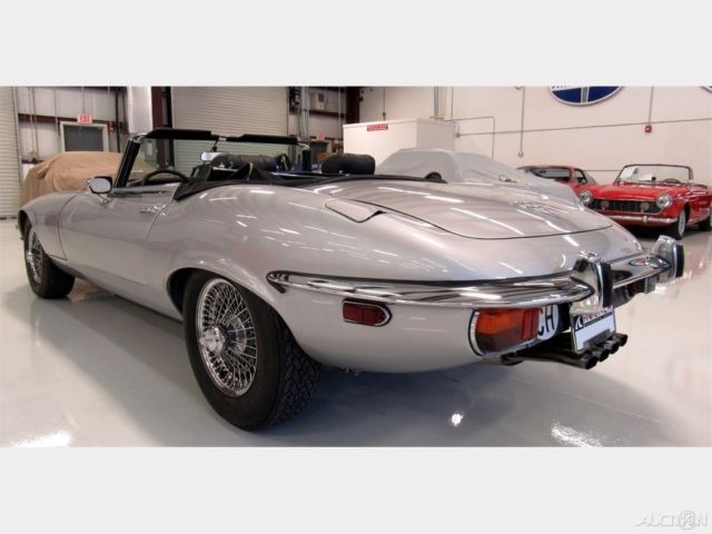 1973 Silver Jaguar E-Type