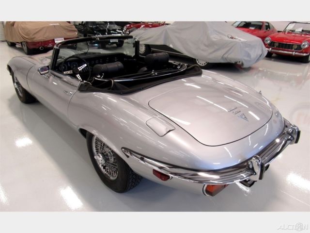 1973 Silver Jaguar E-Type