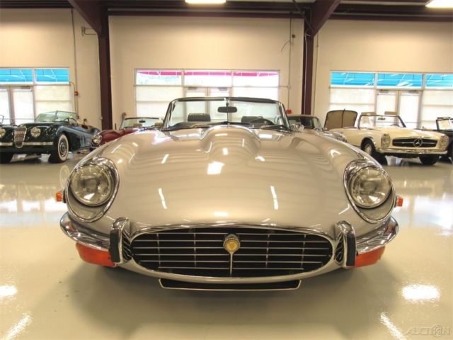 1973 Silver Jaguar E-Type