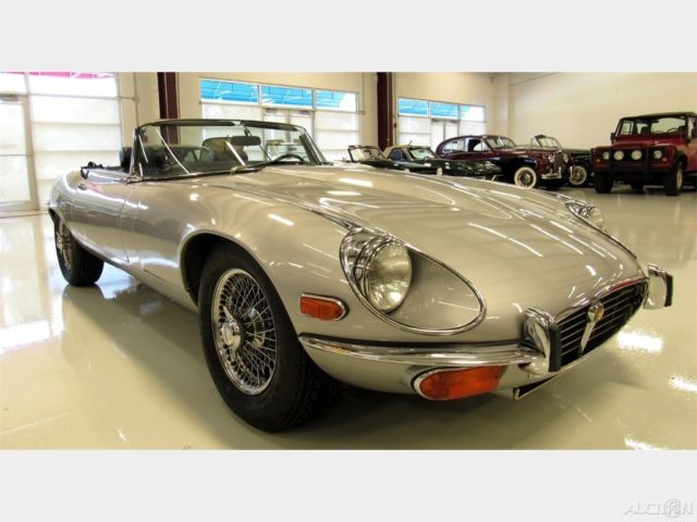 1973 Silver Jaguar E-Type
