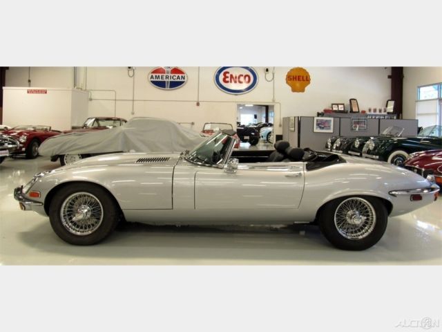 1973 Silver Jaguar E-Type