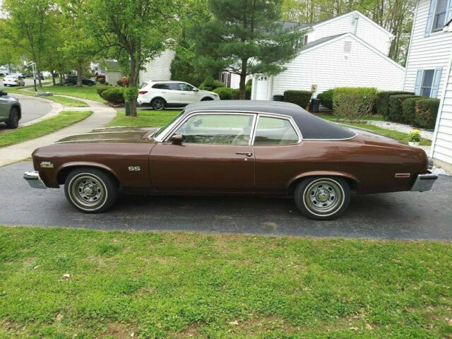1973 Brown Chevrolet Nova Coupe