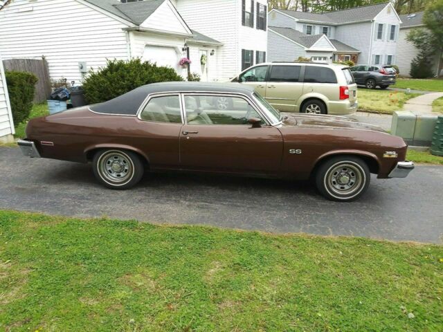 1973 Brown Chevrolet Nova Coupe