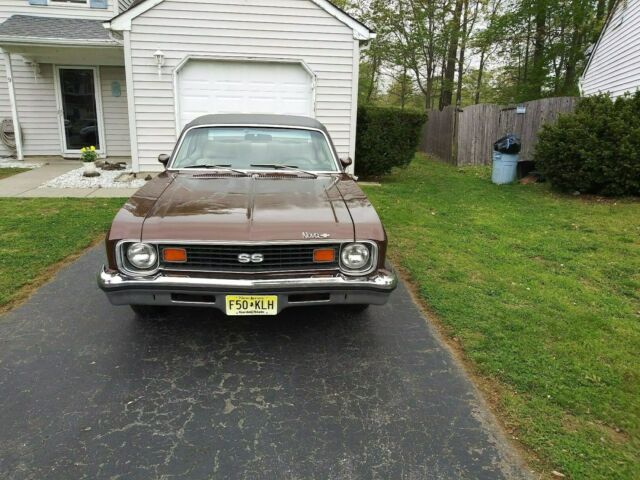 1973 Brown Chevrolet Nova Coupe