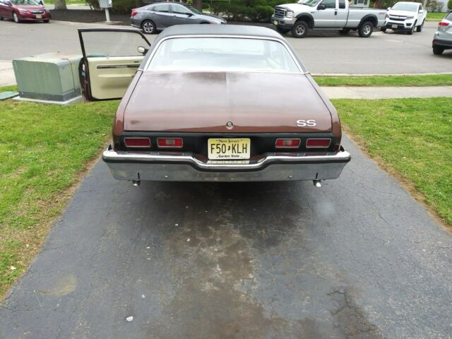 1973 Brown Chevrolet Nova Coupe