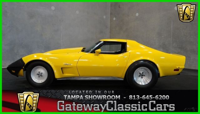 1973 Yellow Chevrolet Corvette