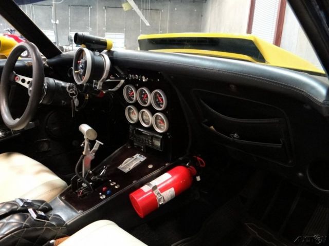 1973 Yellow Chevrolet Corvette