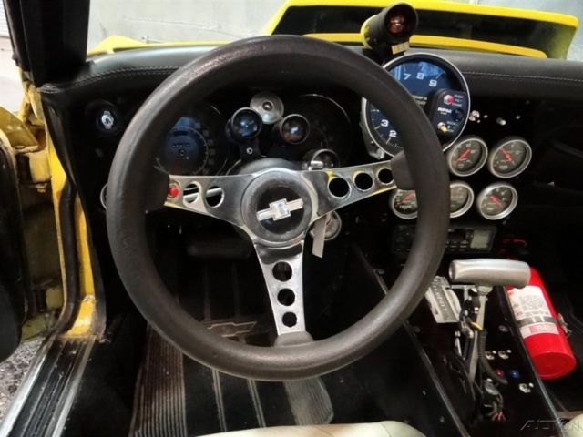 1973 Yellow Chevrolet Corvette