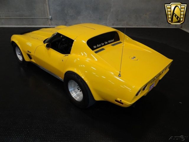 1973 Yellow Chevrolet Corvette