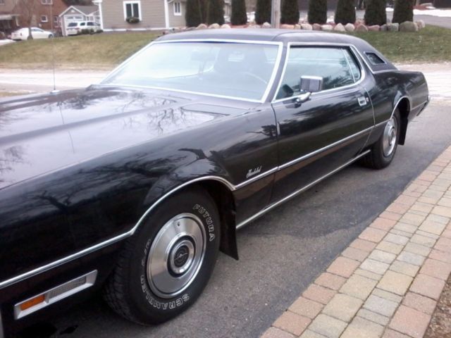 1973 Black Ford Thunderbird Sedan