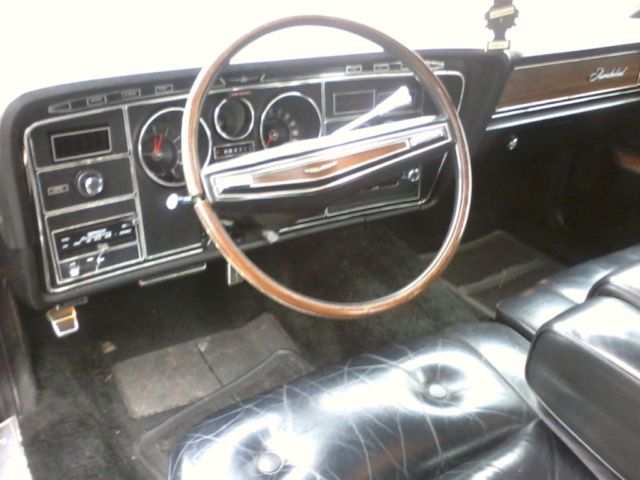 1973 Black Ford Thunderbird Sedan