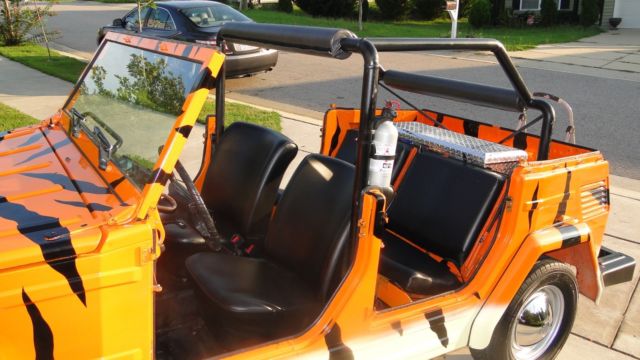 1973 Orange with Tiger Stipes Volkswagen Thing
