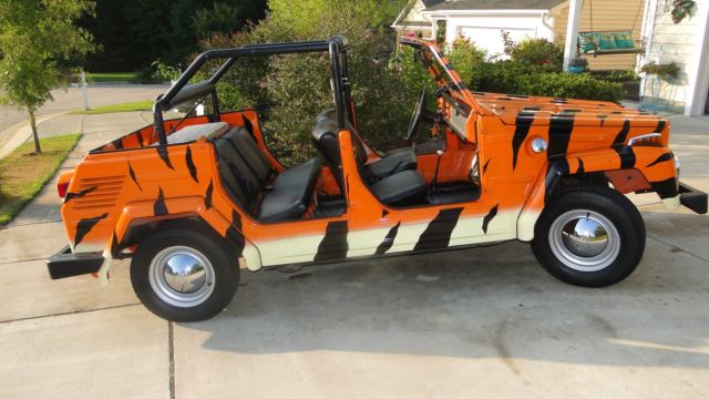 1973 Orange with Tiger Stipes Volkswagen Thing